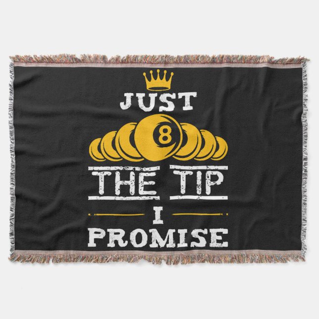 Cobertor Apenas A Dica Que Prometo Aos Bilhares (Frente)