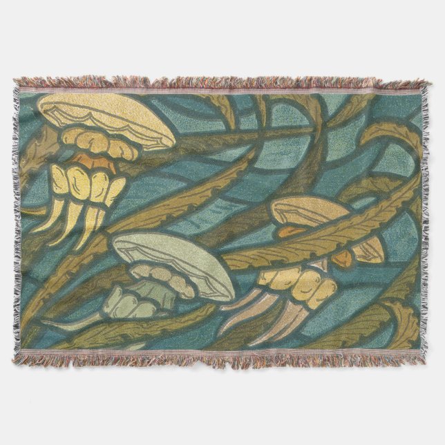 Cobertor Aqua Lula e Padrão Amarelo (Frente)