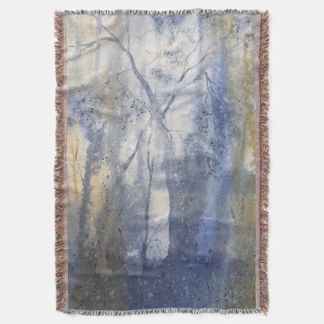 Cobertor Aquarela de Passagem do País Anterior (Frente Vertical)