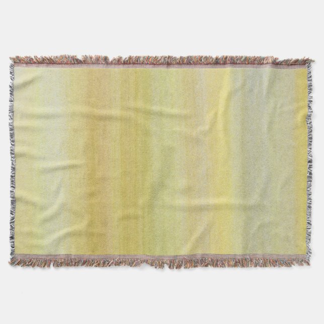 Cobertor Aquarela de Sombras de Verão (Frente)