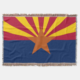 Cobertor Arizona Patriótico do Estado da Impressão