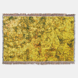 Cobertor Arranhões em arranhões em uma maca levemente avist