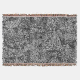 Cobertor Arranhões sobre arranhões em uma cinza levemente a