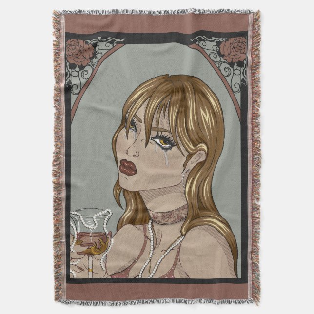 Cobertor Art nouveau (Frente Vertical)