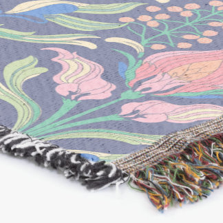 Cobertor Art Nouveau Floral Throw