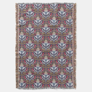 Cobertor Art Nouveau Floral Throw