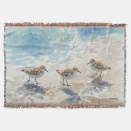 Cobertor Arte da Praia dos Maçaricos