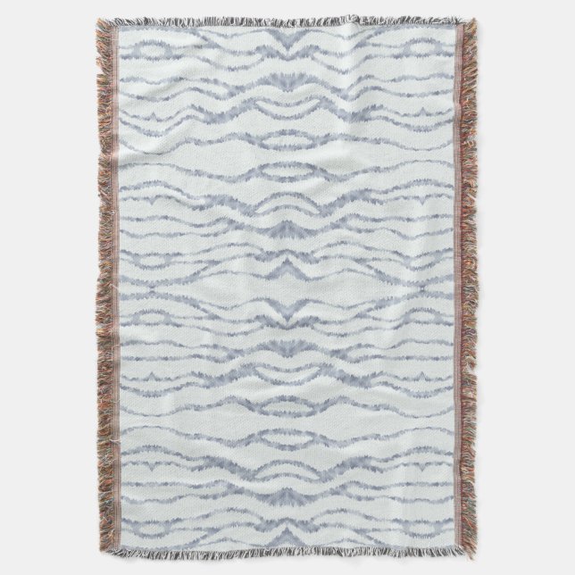 Cobertor Arte de Aranha-Aranha de Zebra Cinza Nublada (Frente Vertical)