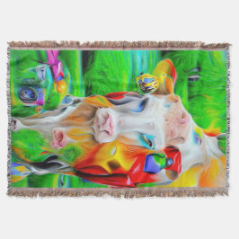 Cobertor Arte de Fazenda Surreal