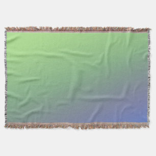 Cobertor Arte de padrão de textura abstrata arco-íris verde