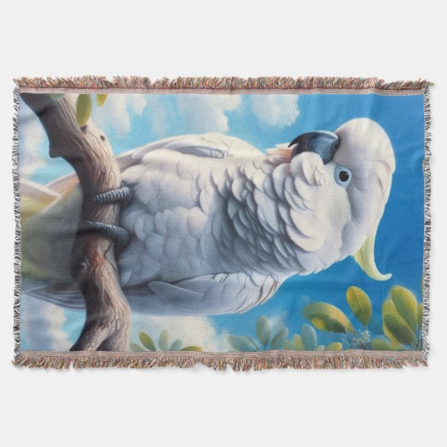 Cobertor Arte do Cockatoo (Frente)