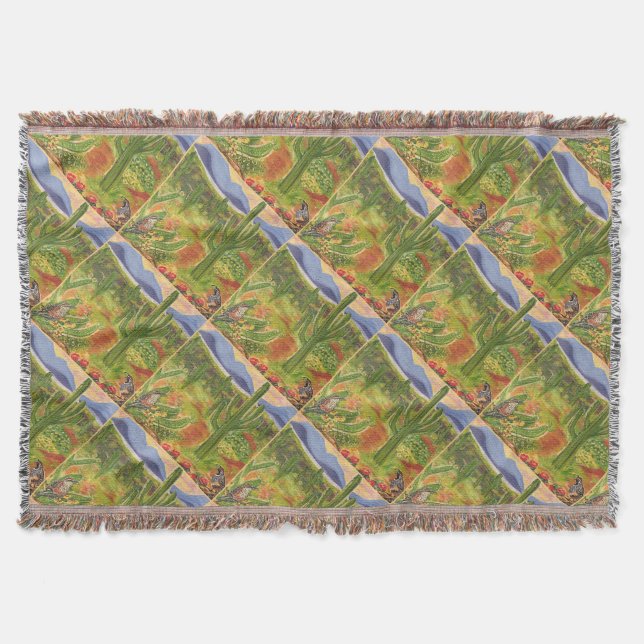 Cobertor Arte do Sudoeste (Frente)