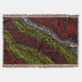 Cobertor Arte Líquido Inspirado na Natureza 