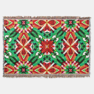 Cobertor Arte Mandala Sonho Caleidoscópio