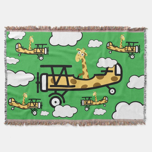 Cobertor Arte na serra de Piloto Animal (Frente)