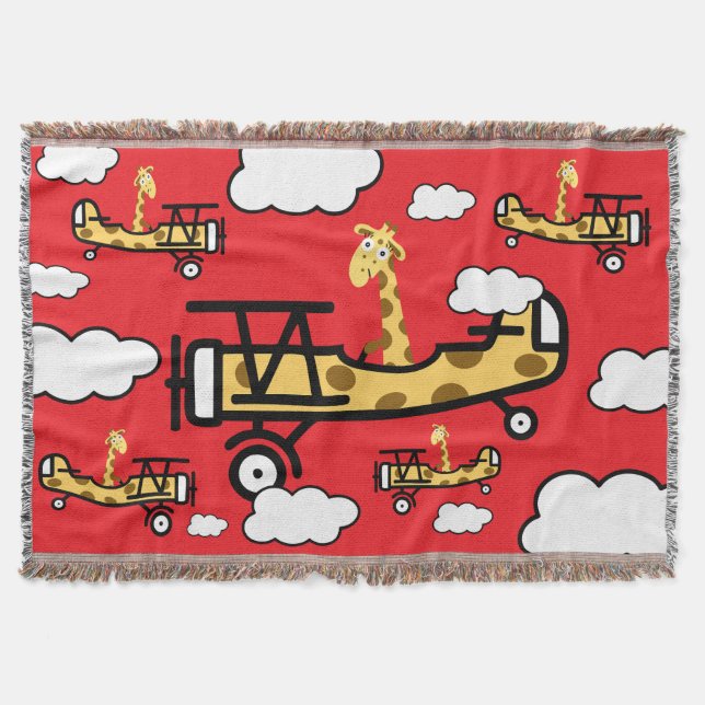 Cobertor Arte na serra de Piloto Animal (Frente)