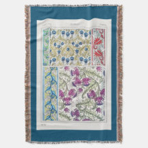 Arte nouveau floral esta flor, arte têxtil