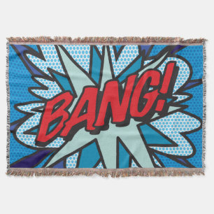 Cobertor Arte Pop de Quadrinhos BANG