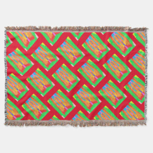 Cobertor Artes abstrato puras e trapos supremo