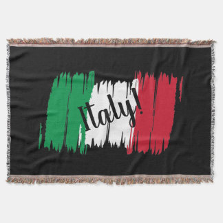 Cobertor Artesanato Brushbral Itália Bandeira