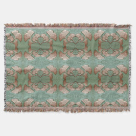 Cobertor Artesanato Gingko Throw Blanket