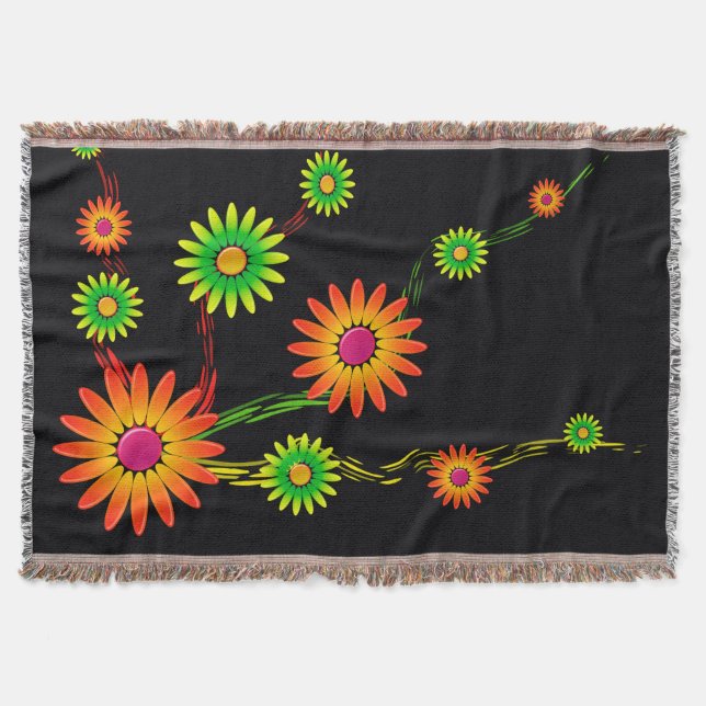 Cobertor Artsy Flower (Frente)