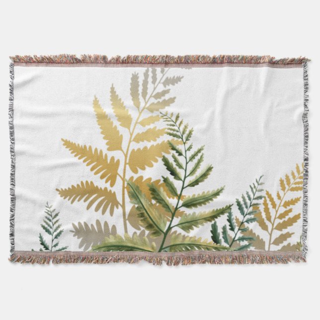 Cobertor Árvores de Aquarela 6 (Frente)