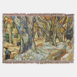 Cobertor Árvores De Grandes Aviões De Vincent Van Gogh