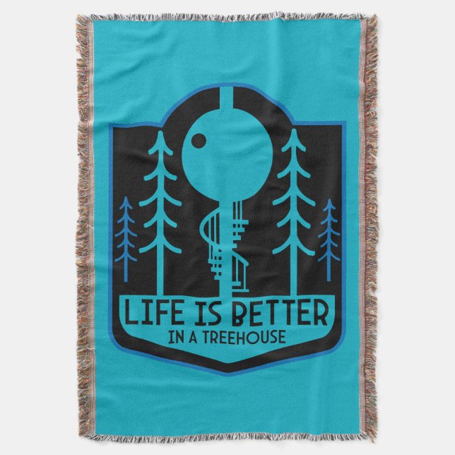 Cobertor Árvores De Volta À Escola (Frente Vertical)