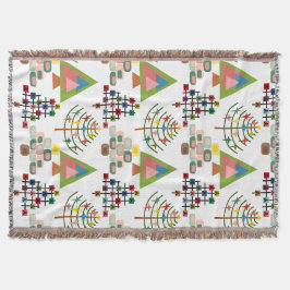 Cobertor Árvores Xmas MCM