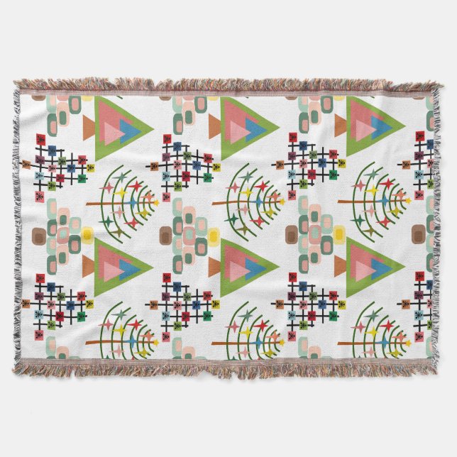 Cobertor Árvores Xmas MCM (Frente)