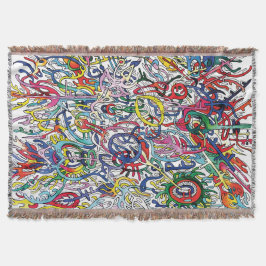 Cobertor As intricações.