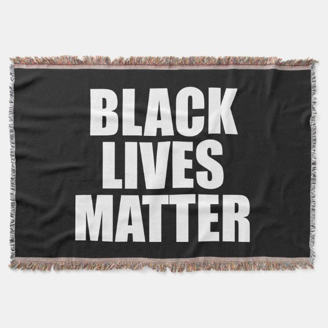 Cobertor As Vidas Negras Importam (Frente)