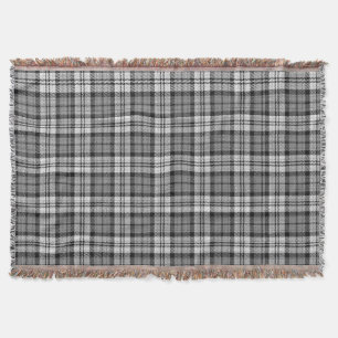 Cobertor Ash Cinza Blackwatch Campbell Tartan Xadrez