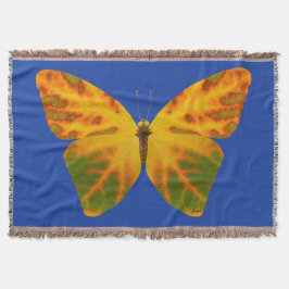 Cobertor Aspen Leaf Butterfly 1