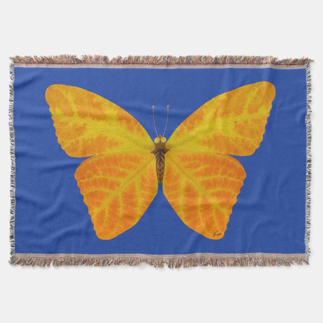 Cobertor Aspen Leaf Butterfly 3 (Frente)