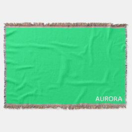 Cobertor Aurora green color name
