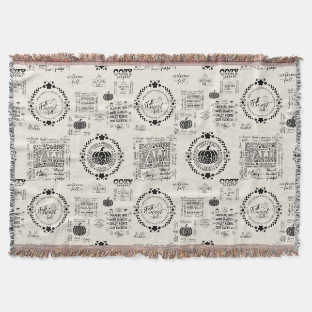 Cobertor Autumn Vibes (Frente)