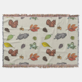 Cobertor Ave-de-aranha-vermelha-moderna