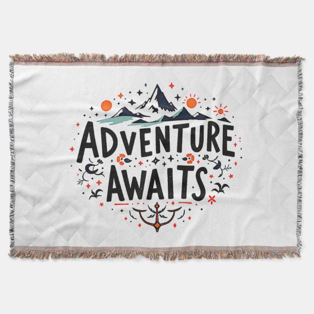 Cobertor Aventura Aguarda (Frente)