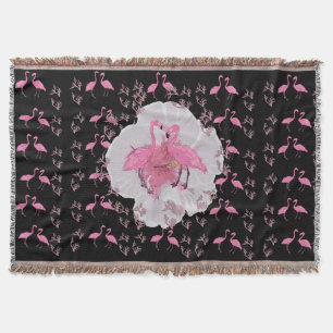 Cobertor Aves Flamingo
