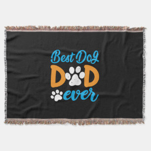 Cobertor Avô Gift Melhor Pai De Cães Nunca