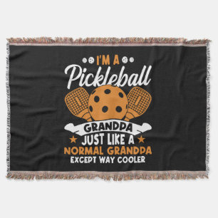 Cobertor Avô Legal do Pickleball Jogador