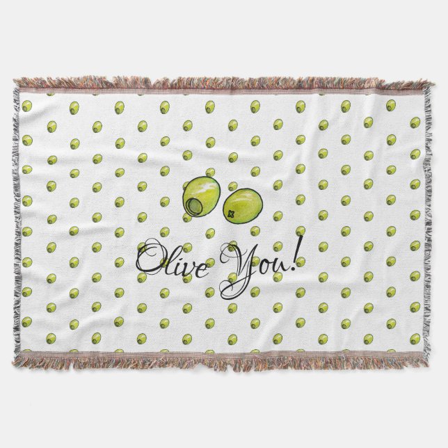 Cobertor Azeitona (Frente)