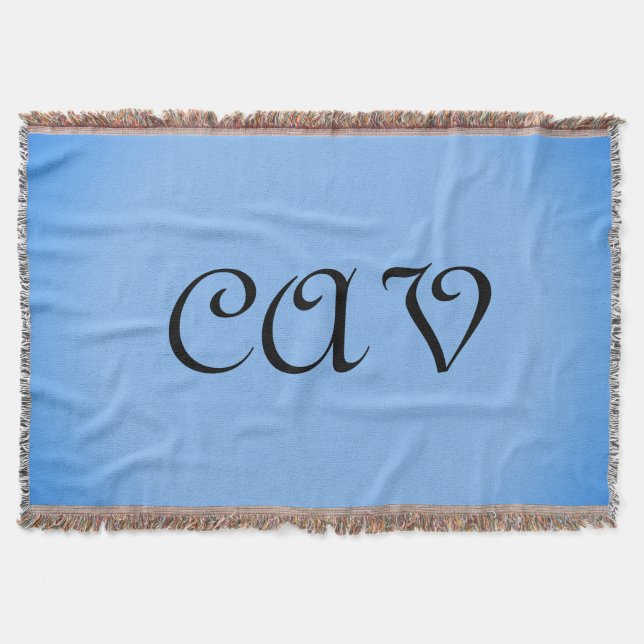 Cobertor Azul Cornflower Sangria (Frente)