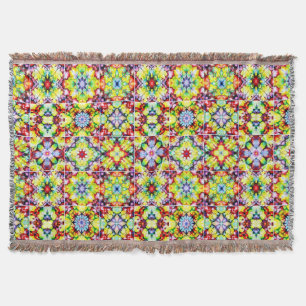 Cobertor Azulejos do Mediterrâneo, Azulejos de Tinta Álcool