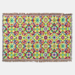 Cobertor Azulejos do Mediterrâneo, Azulejos de Tinta Álcool