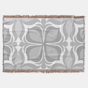 Cobertor Azulejos geolétricos neutros