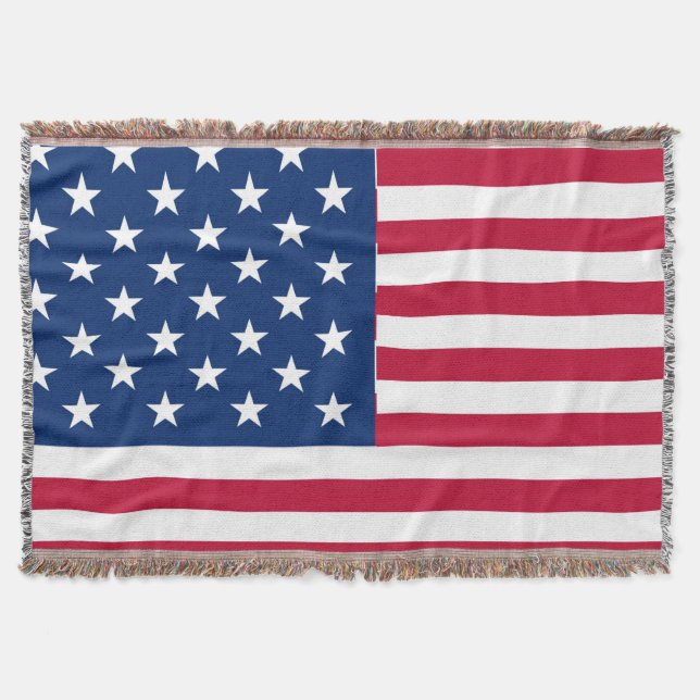 Cobertor Bandeira americana Flag Pride Design- 76353 (Frente)
