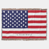Bandeira americana patriótica estilizado conhecida